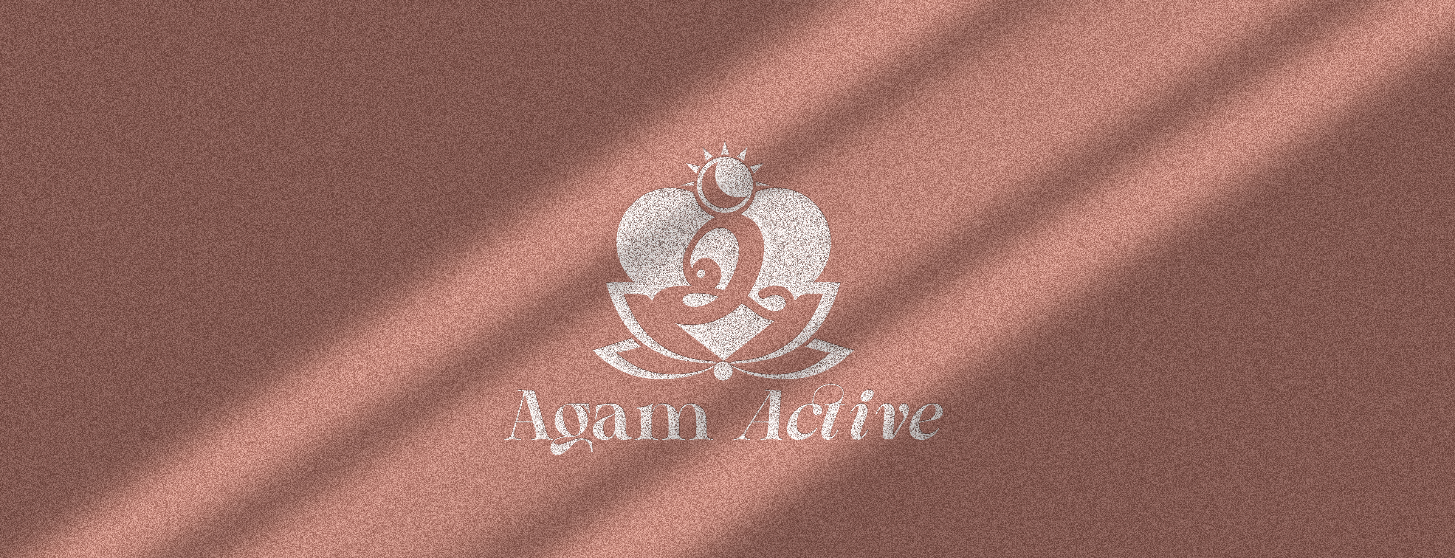 Branding for a Yoga and Meditation brand called Agam Active